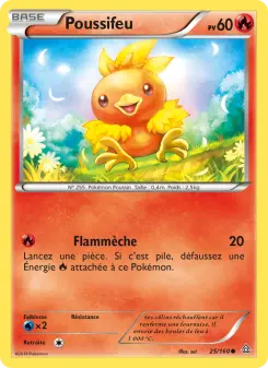 Poussifeu — carte 25 de l’extension Primo-Choc