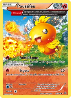 Poussifeu — carte 26 de l’extension Primo-Choc