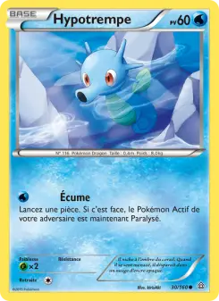 Hypotrempe — carte 30 de l’extension Primo-Choc