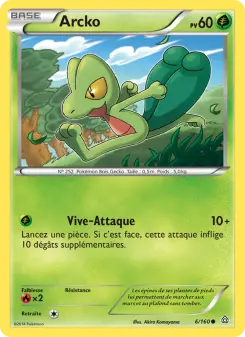 Arcko — carte 6 de l’extension Primo-Choc