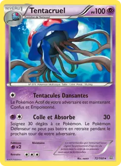 Tentacruel — carte 72 de l’extension Primo-Choc