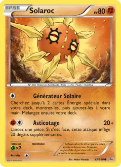 Solaroc — carte 83 de l’extension Primo-Choc