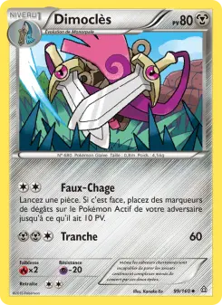 Dimoclès — carte 99 de l’extension Primo-Choc