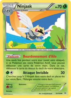 Ninjask — carte 10 de l’extension Ciel Rugissant