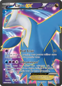 Latios EX — carte 101 de l’extension Ciel Rugissant