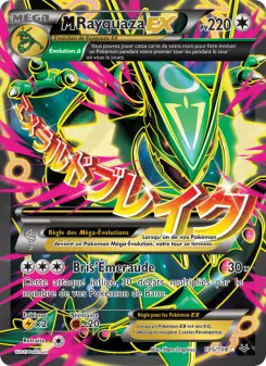 M-Rayquaza EX — carte 105 de l’extension Ciel Rugissant