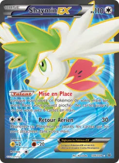 Shaymin EX — carte 106 de l’extension Ciel Rugissant