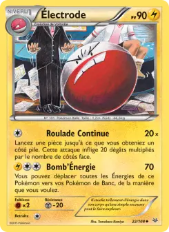 Électrode — carte 22 de l’extension Ciel Rugissant