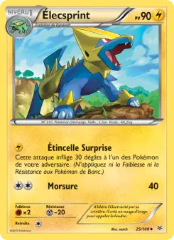 Élecsprint — carte 25 de l’extension Ciel Rugissant