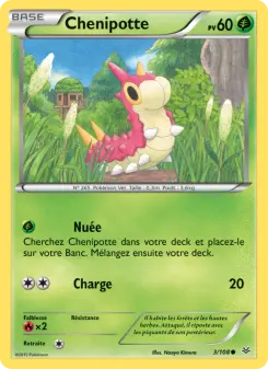 Chenipotte — carte 3 de l’extension Ciel Rugissant