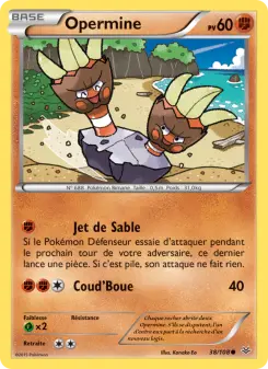 Opermine — carte 38 de l’extension Ciel Rugissant