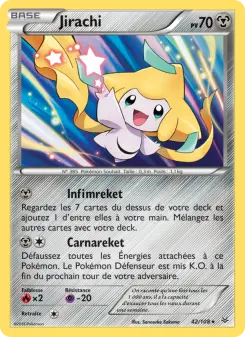 Jirachi — carte 42 de l’extension Ciel Rugissant