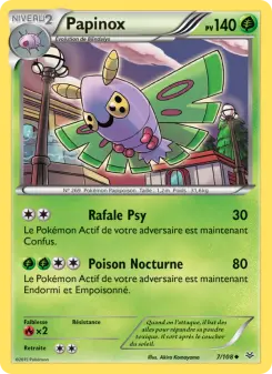Papinox — carte 7 de l’extension Ciel Rugissant