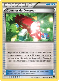 Courrier du Dresseur — carte 92 de l’extension Ciel Rugissant