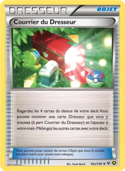 Courrier du Dresseur — carte 92a de l’extension Ciel Rugissant