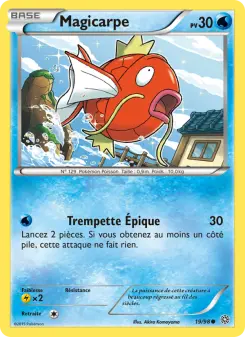 Magicarpe — carte 19 de l’extension Origines Antiques