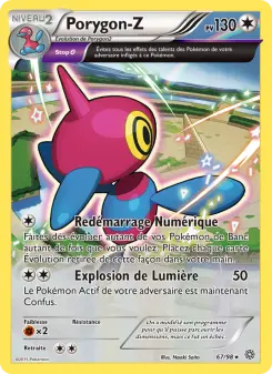 Porygon-Z — carte 67 de l’extension Origines Antiques