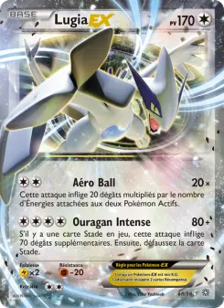 Lugia EX — carte 68 de l’extension Origines Antiques