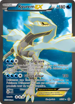 Kyurem EX — carte 86 de l’extension Origines Antiques