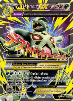 M-Tyranocif EX — carte 92 de l’extension Origines Antiques