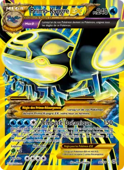PrimoKyogre EX — carte 96 de l’extension Origines Antiques