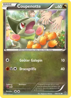 Coupenotte — carte 108 de l’extension Impulsion Turbo