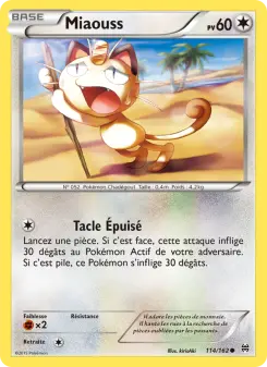 Miaouss — carte 114 de l’extension Impulsion Turbo