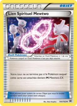 Lien Spirituel Mewtwo — carte 144 de l’extension Impulsion Turbo
