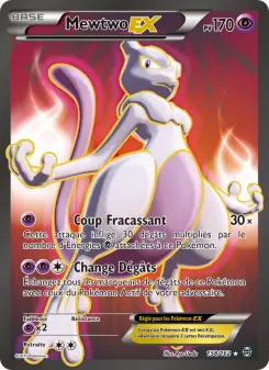 Mewtwo EX — carte 158 de l’extension Impulsion Turbo