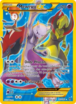 Mewtwo EX — carte 163 de l’extension Impulsion Turbo