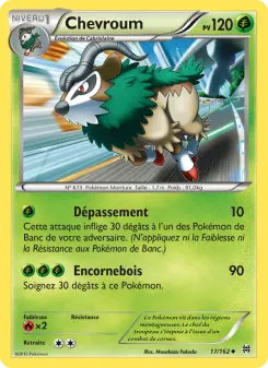 Chevroum — carte 17 de l’extension Impulsion Turbo