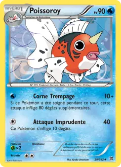 Poissoroy — carte 28 de l’extension Impulsion Turbo