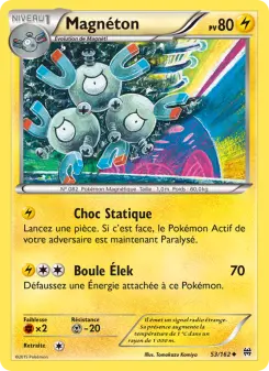 Magnéton — carte 53 de l’extension Impulsion Turbo