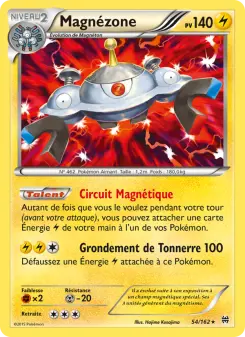 Magnézone — carte 54 de l’extension Impulsion Turbo