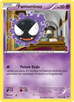 Fantominus — carte 58 de l’extension Impulsion Turbo