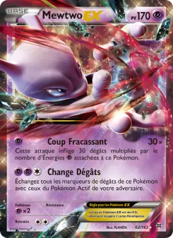 Mewtwo EX — carte 62 de l’extension Impulsion Turbo