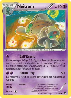 Neitram — carte 74 de l’extension Impulsion Turbo