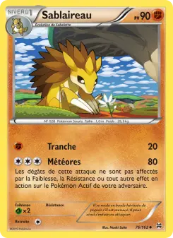 Sablaireau — carte 76 de l’extension Impulsion Turbo