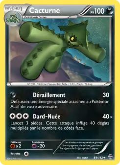 Cacturne — carte 88 de l’extension Impulsion Turbo