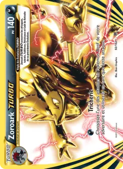 Zoroark TURBO — carte 92 de l’extension Impulsion Turbo