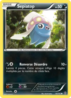 Sepiatop — carte 93 de l’extension Impulsion Turbo
