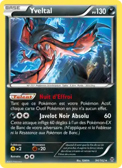 Yveltal — carte 94 de l’extension Impulsion Turbo