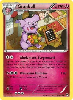 Granbull — carte 99 de l’extension Impulsion Turbo
