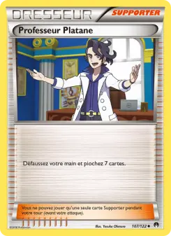 Professeur Platane — carte 107 de l’extension Rupture Turbo