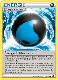 Énergie Éclaboussure — carte 113 de l’extension Rupture Turbo