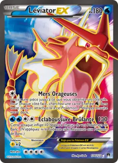 Léviator EX — carte 114 de l’extension Rupture Turbo