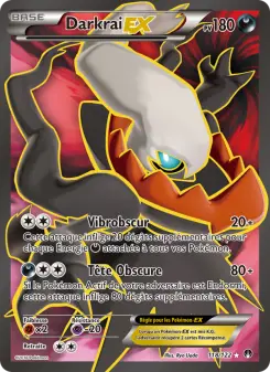 Darkrai EX — carte 118 de l’extension Rupture Turbo