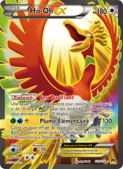 Ho-Oh EX — carte 121 de l’extension Rupture Turbo