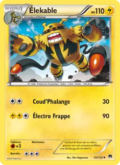 Élekable — carte 43 de l’extension Rupture Turbo