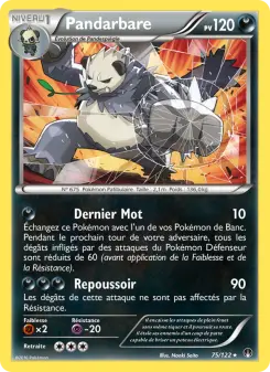 Pandarbare — carte 75 de l’extension Rupture Turbo